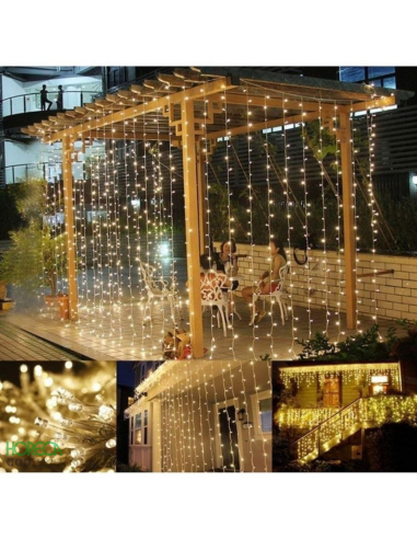 Kurtyna świetlna 3x6m 600 diod Kurtyna świetlna 3x6m 600 diod