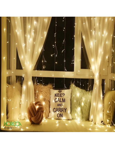 Kurtyna świetlna 3x6m 600 diod Kurtyna świetlna 3x6m 600 diod