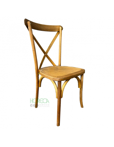 Krzesło drewniane boho rustukalne,...