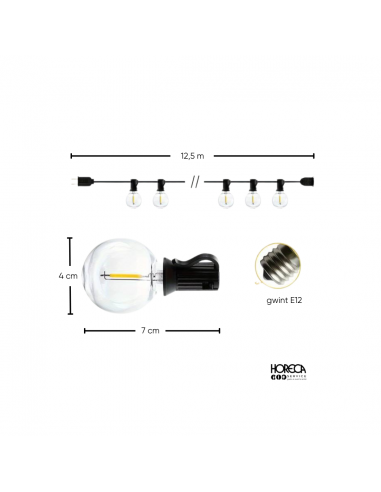 Girlanda świetlna 12m Girlanda świetlna 12m