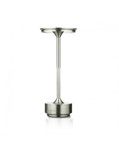 Lampka LED srebrna - 28cm h Lampka LED srebrna - 28cm h