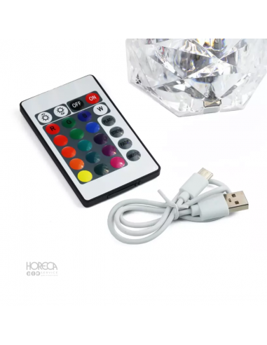 Lampka LED - RGB - 21cm h Lampka LED - RGB - 21cm h