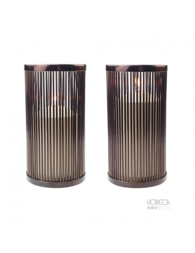 Lampion Vertical brązowy - czas... Lampion Vertical brązowy - czas...