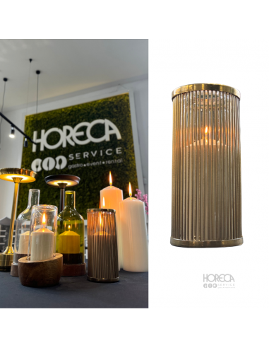 Lampion Vertical złoty - czas... Lampion Vertical złoty - czas...