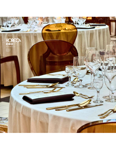 Baguette champagne gold nóż stołowy Baguette champagne gold nóż stołowy