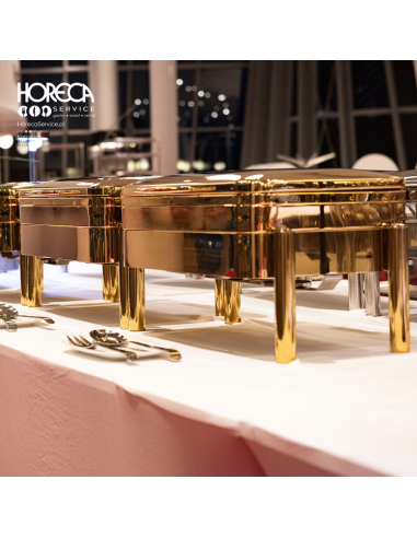 Premium podgrzewacz gn 1/1 złoty połysk Premium podgrzewacz gn 1/1 złoty połysk