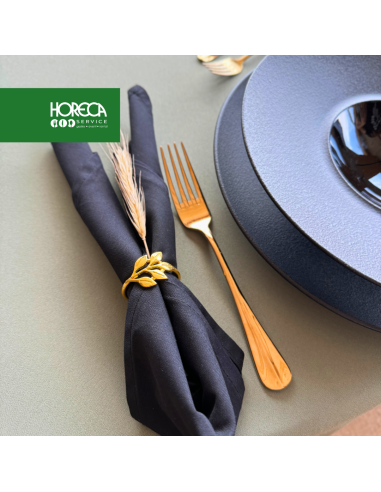 Baguette champagne gold widelec stołowy Baguette champagne gold widelec stołowy