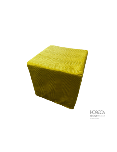 Pokrowiec na pufę Cubo - OLIVE