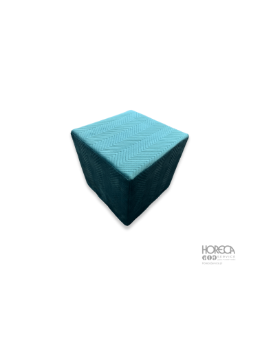 Pokrowiec na pufę Cubo - OCEAN
