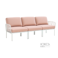 Komodo sofa różowa 3 os....