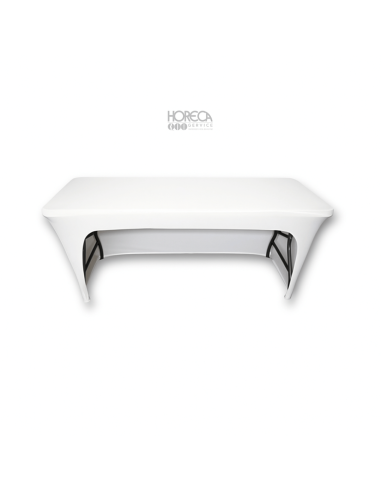 Pokrowiec biały elastyczny na stół...